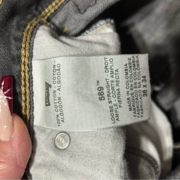 Levi’s men’s denim 569 36/34 - Picture 8 of 8